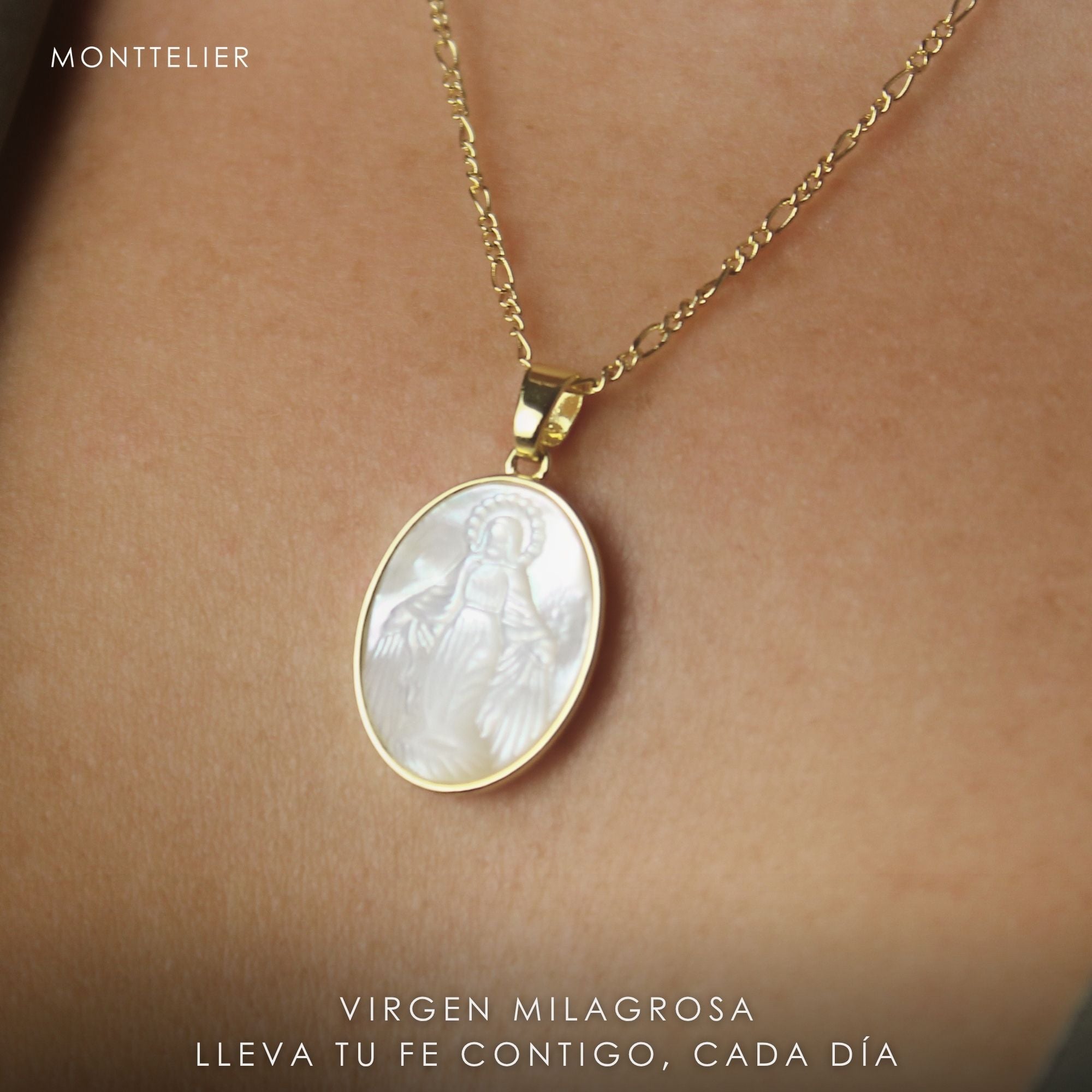 Collar Virgen María Milagrosa