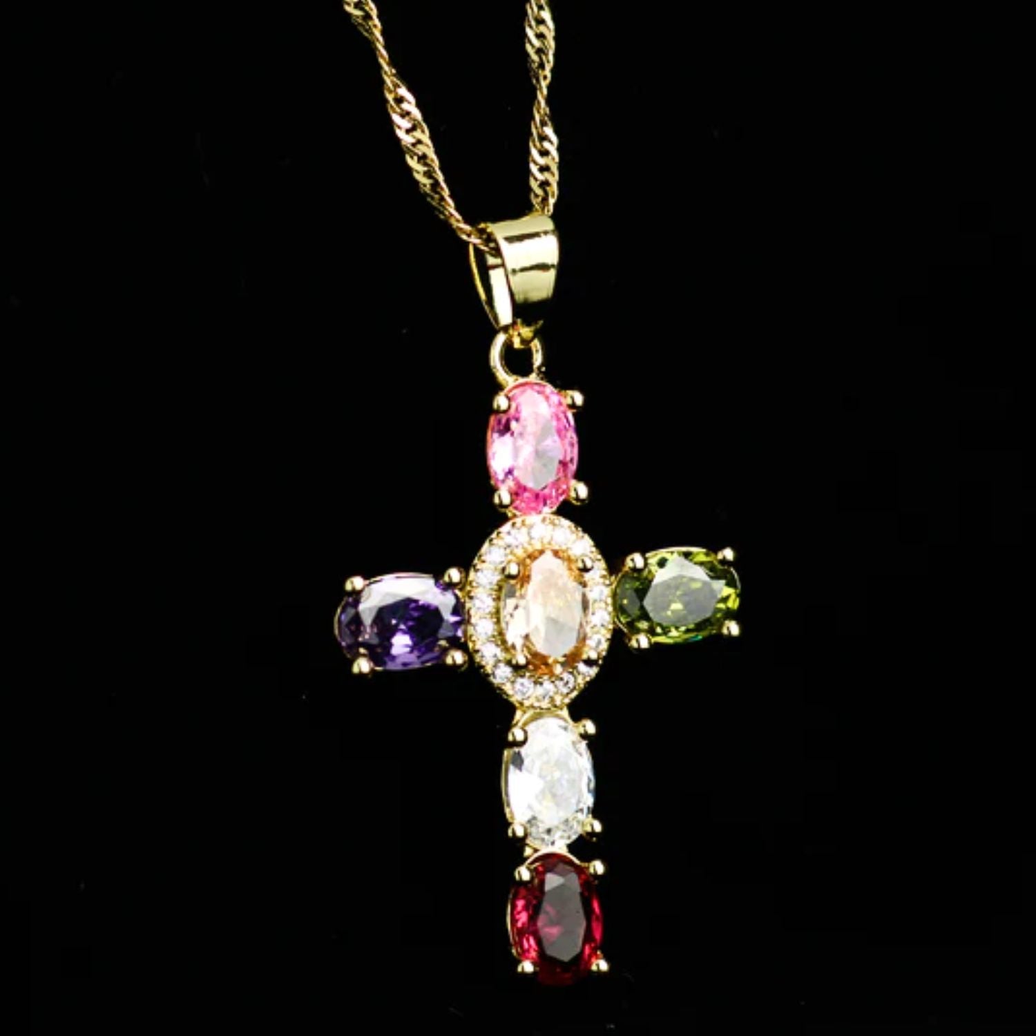 Collar con Cruz