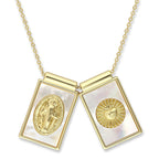 Escapulario Virgen Milagrosa y Sagrado Corazón