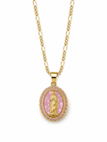 Collar Virgen Maria Nácar